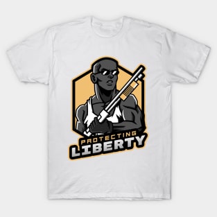 Protecting Liberty - Shotgun T-Shirt